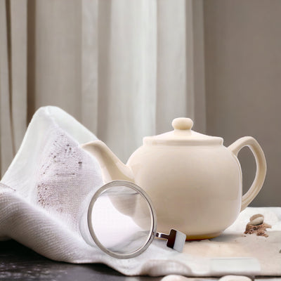 Classic Teapot - Beige
