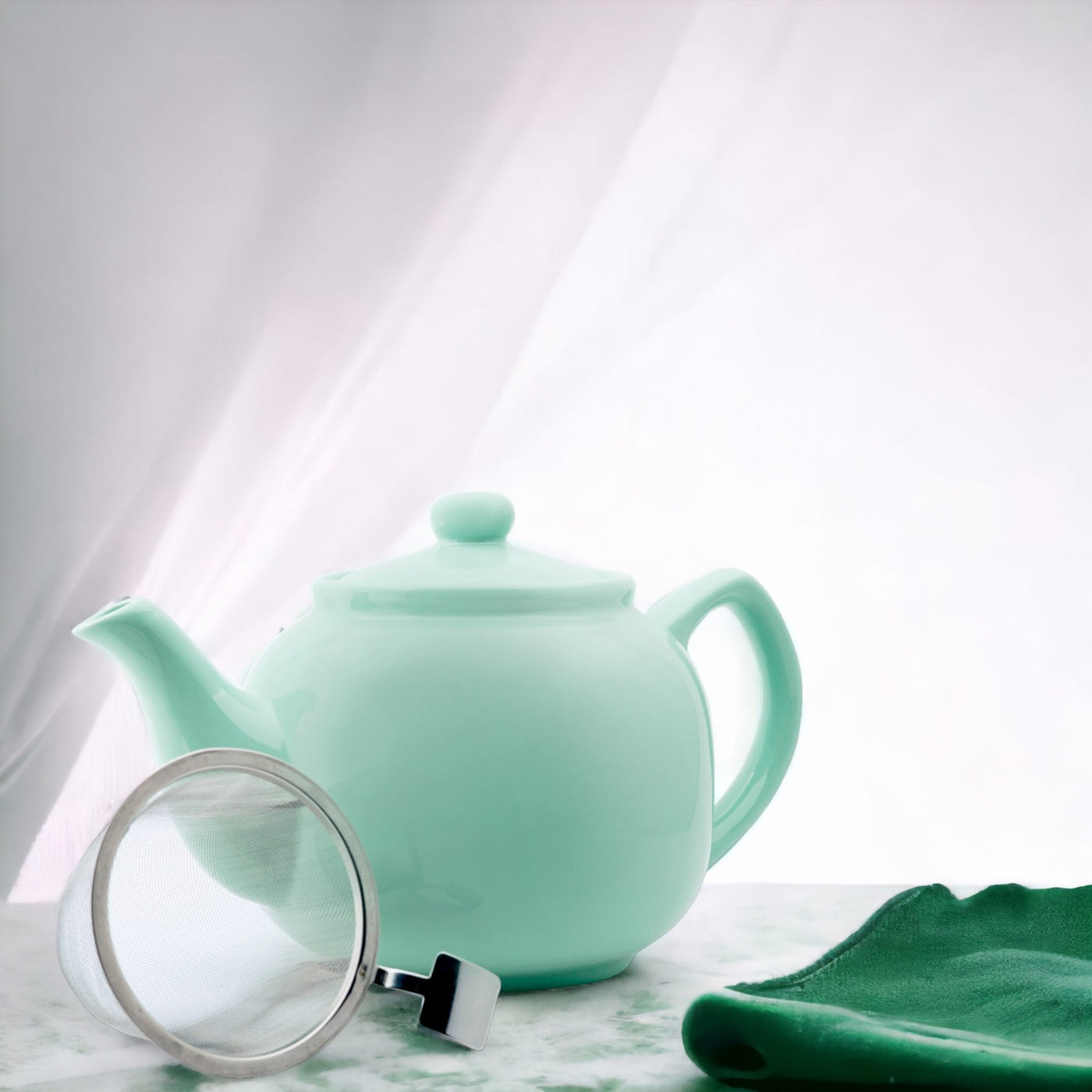 <tc>Classic Teapot - Mint Green</tc>