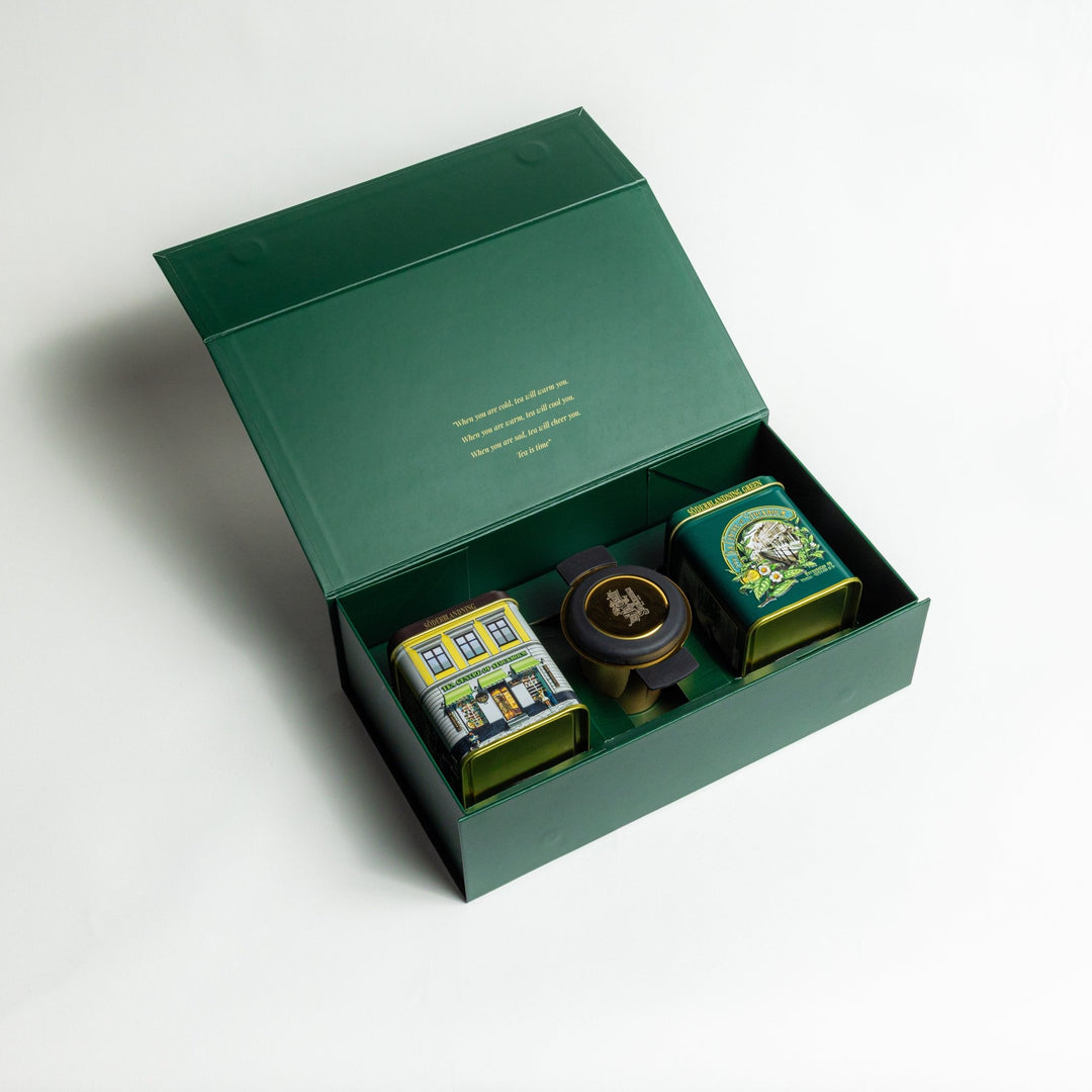 Presentbox – två teburkar & tesil - The Tea Centre of Stockholm