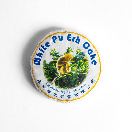 White Pu Erh Cake 2022 - The Tea Centre of Stockholm